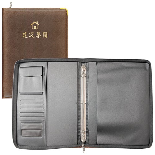 【統義】【台灣製造】【客製化】高質感折邊交屋拉鍊包(XX1-814A-5031)