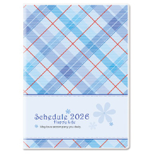 Y2509A-H06格纹蓝【统义】2026年25K彩色工商手册(中)【工商日志工厂】【出清品工厂】【客制化工厂】【手册工厂】【笔记本工厂】【跨年笔记工厂】【超便宜工厂】【3000免运】【文具工厂】